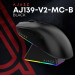 Ajazz Мишка Ajazz AJ139 V2 MC Wireless/Bluetooth/USB Black (AJ139-V2-MC-B)