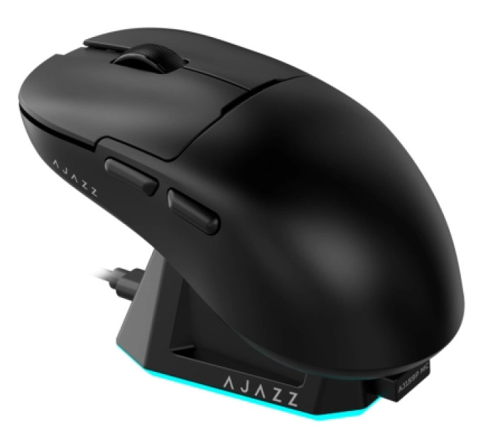 Ajazz Мишка Ajazz AJ159P MC Wireless/Bluetooth/USB Charging Dock Black (AJ159P-MC-B)