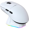 Ajazz Мишка Ajazz AJ159PRO Wireless/Bluetooth/USB Charging Dock White (AJ159-PRO-W)