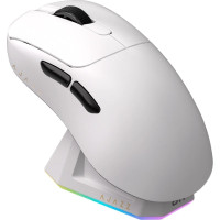 Мишка Ajazz AJ179PRO Wireless/Bluetooth/USB Charging Dock White (AJ179-PRO-W)