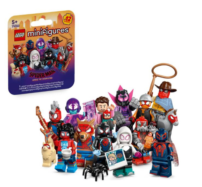 LEGO Конструктор LEGO Minifigures Людина-павук: Крізь Всесвіт (71050)