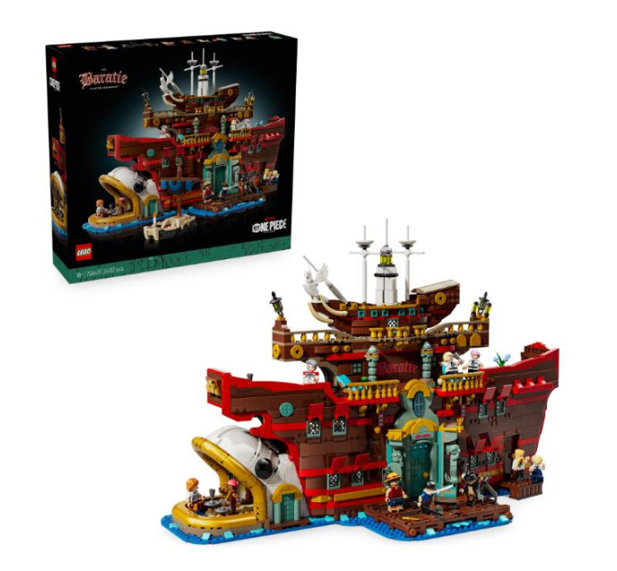 LEGO Конструктор LEGO One Piece Плавучий ресторан «Бараті» (75640-)