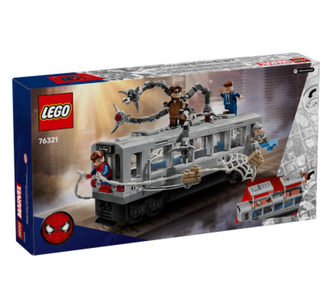LEGO Конструктор LEGO Super Heroes Людина-Павук проти Дока Ока: Сцена в метро (76321)