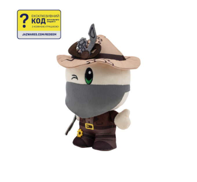 DevSeries М'яка іграшка DevSeries Collector Plush Build A Boat For Treasure Worthy0ne, 20см (CRS0013)
