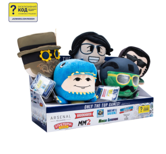 DevSeries М'яка іграшка DevSeries Collector Plush Jailbreak Boss Pass Gamer (CRS0021)