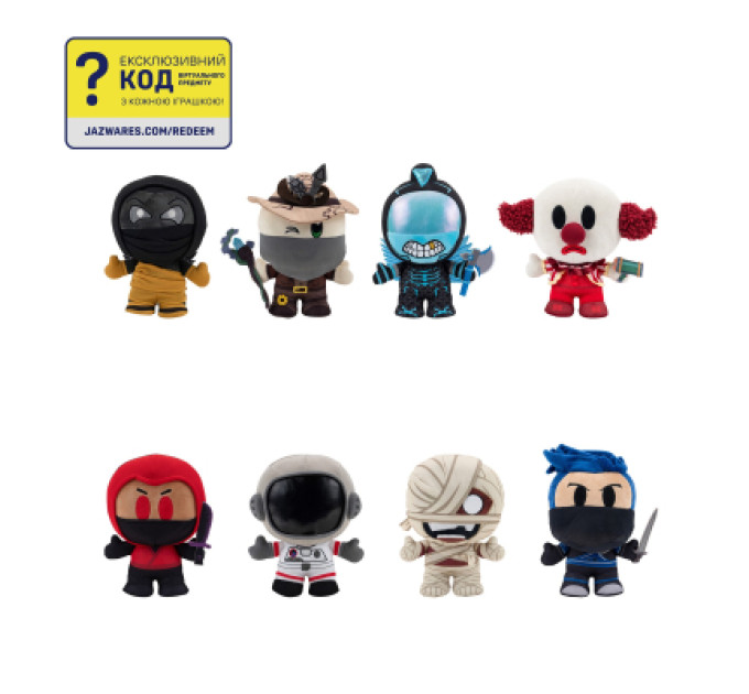 DevSeries М'яка іграшка DevSeries Collector Plush Legends of Speed Vortex Rider, 20см (CRS0102)