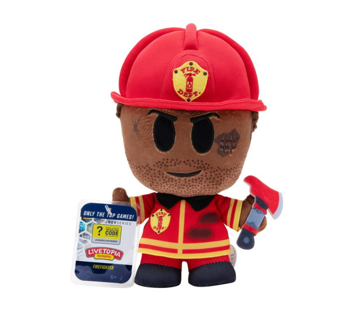 DevSeries М'яка іграшка DevSeries Collector Plush Livetopia Firefighter (CRS0014)