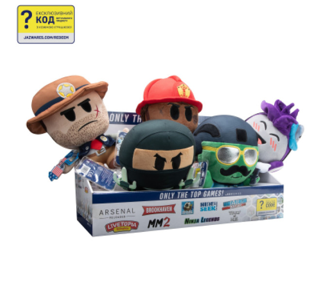 DevSeries М'яка іграшка DevSeries Collector Plush Livetopia Firefighter (CRS0014)
