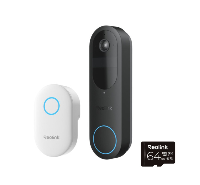 Reolink Відеодзвінок Reolink D340B (Video Doorbell Wi-Fi/АКБ)
