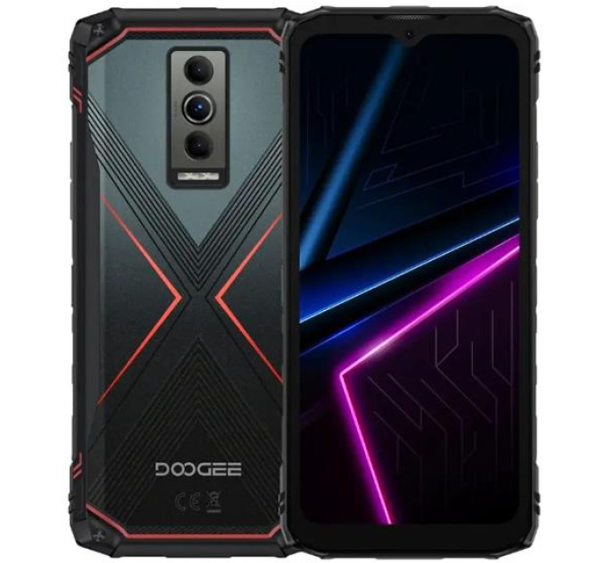 Doogee Мобільний телефон Doogee Blade10 Pro Energy 6/256GB Black Red (6923740271360)