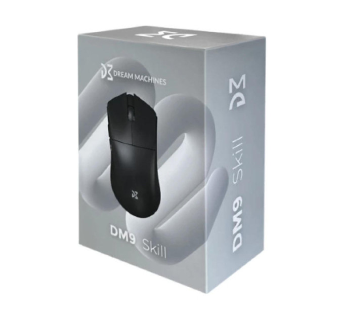 Dream Machines Мишка Dream Machines DM9 Skill 8K Wireless/Bluetooth/USB Black (DM9_SKILL_WIRELESS)