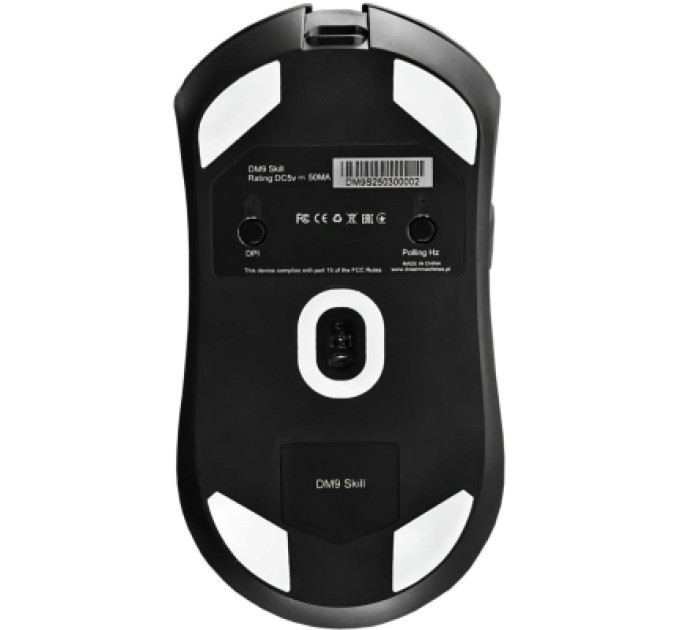 Dream Machines Мишка Dream Machines DM9 Skill 8K Wireless/Bluetooth/USB Black (DM9_SKILL_WIRELESS)