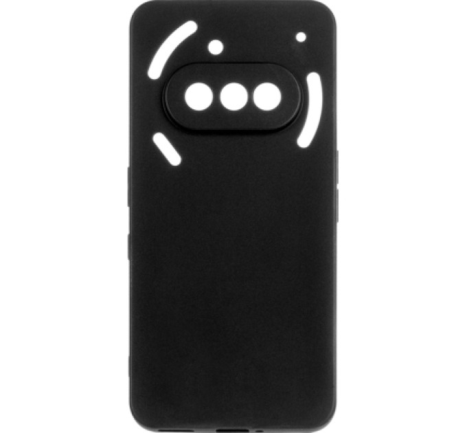 ColorWay Чохол до мобільного телефона ColorWay TPU matt Nothing Phone (3a) Black (CW-CTMNP3A-BK)