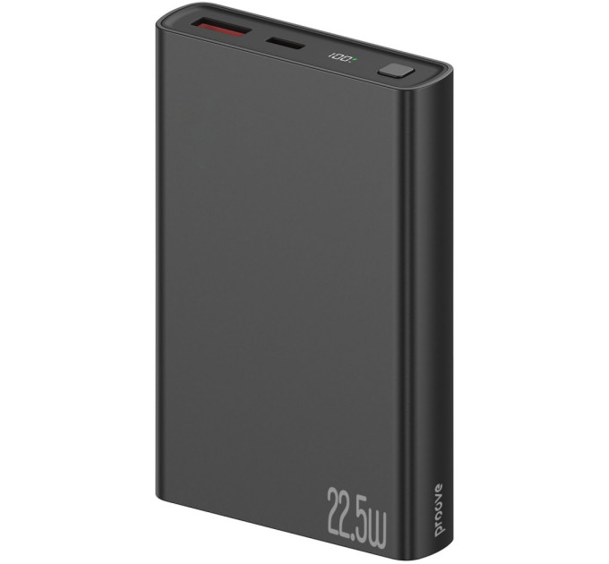 Proove Універсальна мобільна батарея Proove Hyper Flux Plus 22.5W 10000mAh Black (PBF122120001)