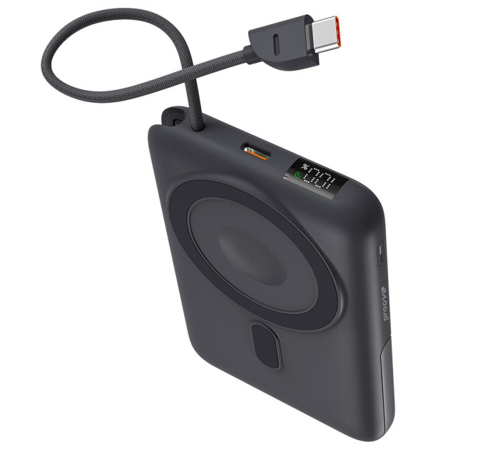 Proove Універсальна мобільна батарея Proove Moon Rock 2 in 1 22.5W 10000mAh Gray (PBR122012105)