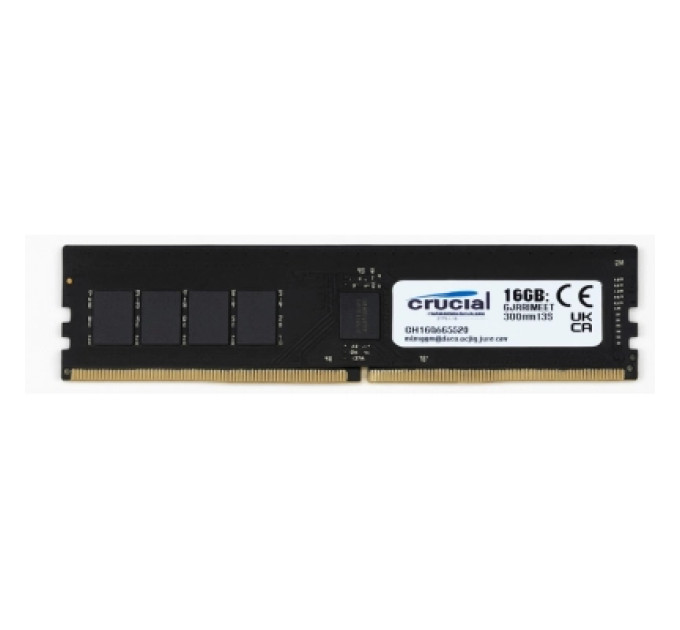 Micron Модуль пам'яті для комп'ютера DDR5 16GB 6400 MHz Micron (CT16G64C52CU5)