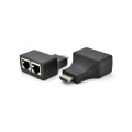 Voltronic Адаптер HDMI extender passive 30m 2xCAT5E/6 720P 1080P Voltronic (YT-SCPE HDMI/2P-30m720P)