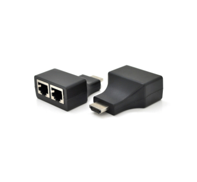 Voltronic Адаптер HDMI extender passive 30m 2xCAT5E/6 720P 1080P Voltronic (YT-SCPE HDMI/2P-30m720P)