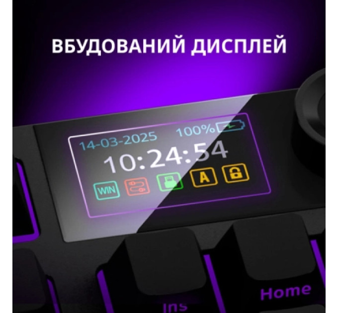 Lorgar Клавіатура Lorgar KBP70TKLW Wireless TKL Mechanical Pro UA White (LRG-KBP70TKLW-WH-US)