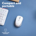 Trust Мишка Trust Yvi+ Silent Wireless/Bluetooth White (25513)