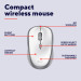 Trust Мишка Trust Yvi+ Silent Wireless/Bluetooth White (25513)