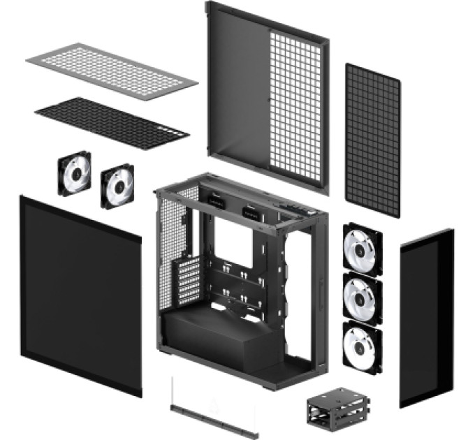 Arctic Корпус Arctic XTENDER BLK (ACPCC00018A)