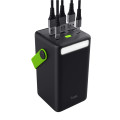 Trust Батарея універсальна Trust 50000mAh Redoh XXL, 3хUSB-A/USB-C, 20W, black (25196_TRUST)