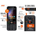 2E Мобільний телефон 2E E280 2025 Black (694743656220)