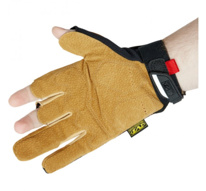 Тактичні рукавички Mechanix M-Pact Framer Leather L Brown (LFR-75-010)