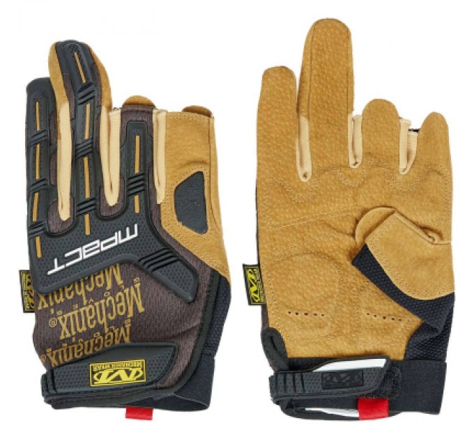 Тактичні рукавички Mechanix M-Pact Framer Leather L Brown (LFR-75-010)