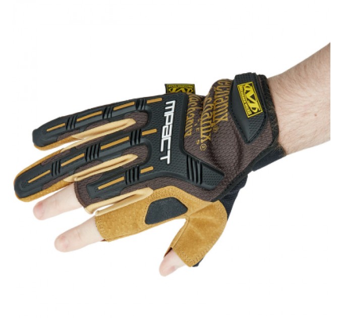 Тактичні рукавички Mechanix M-Pact Framer Leather XL Brown (LFR-75-011)