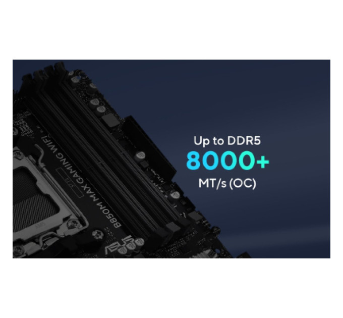 ASUS Материнська плата ASUS B850M MAX GAMING WIFI