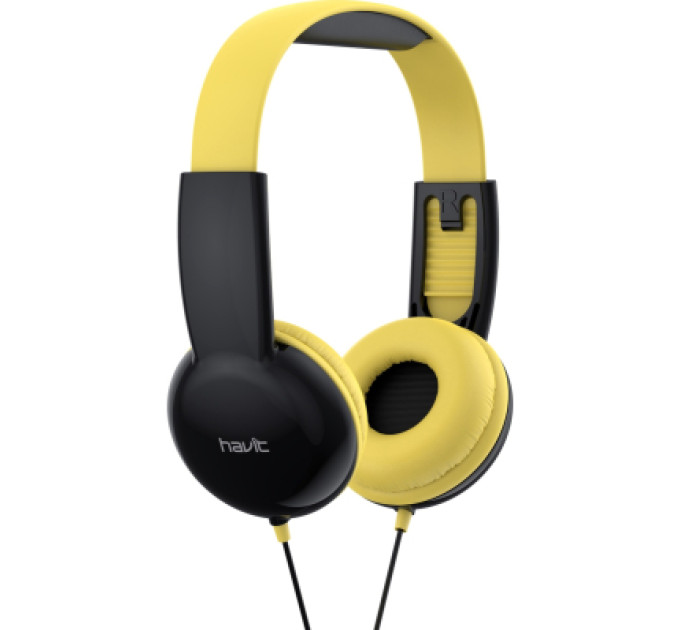 Havit Навушники Havit HV-H211d Yellow/Black (HV-H211d)