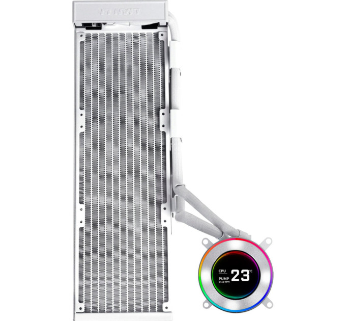 Lian Li Система водяного охолодження Lian Li HydroShift II LCD-C 360 Fanless White (G89.GHS2LCD36W.00)