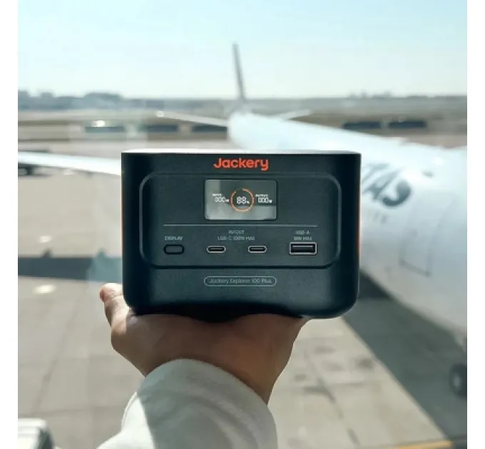 Зарядна станція Jackery Explorer 100 Plus 99.2Ah (Explorer-100PLS)
