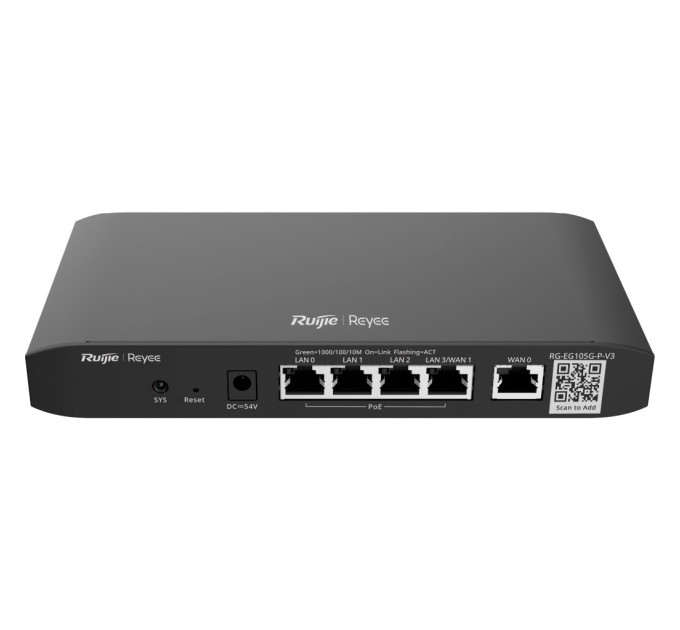 Ruijie Маршрутизатор Ruijie Reyee RG-EG105G-V3
