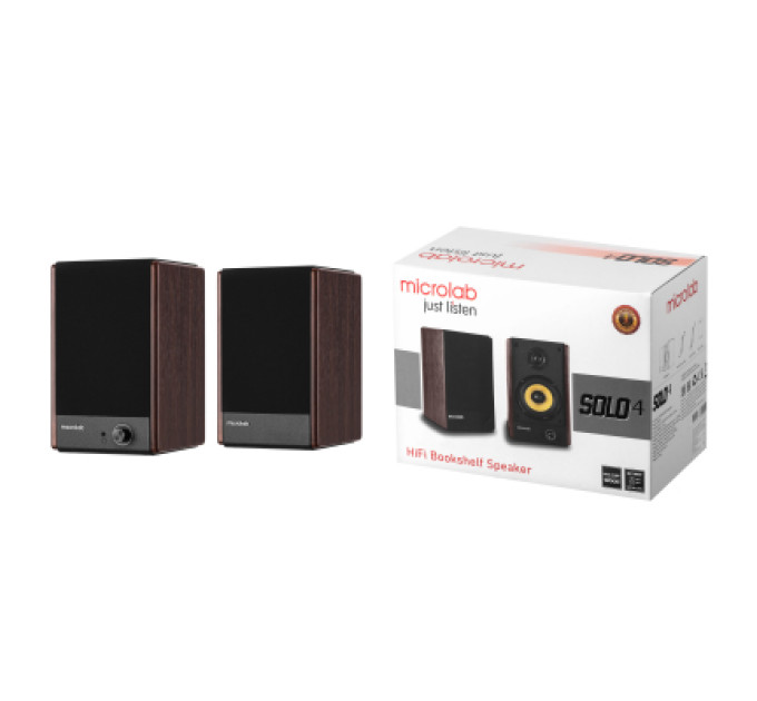Microlab Акустична система Microlab SOLO 4 60W Brown (SOLO-4BR)