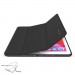 BeCover Чохол до планшета BeCover Tri Fold Soft TPU mount Apple Pencil Apple iPad 9.7 2017/2018 A1822/A1823/A1893/A1954 Black (708453)
