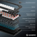 GamePro Клавіатура GamePro Asgard Valhalla MK210B Pro 65 RGB Wireless/Bluetooth/USB Black (MK210B Pro)