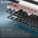 GamePro Клавіатура GamePro Asgard Valhalla MK210B Pro 65 RGB Wireless/Bluetooth/USB Black (MK210B Pro)