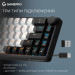 GamePro Клавіатура GamePro Asgard Valhalla MK210B Pro 65 RGB Wireless/Bluetooth/USB Black (MK210B Pro)