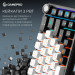 GamePro Клавіатура GamePro Asgard Valhalla MK210B Pro 65 RGB Wireless/Bluetooth/USB Black (MK210B Pro)