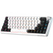 GamePro Клавіатура GamePro Asgard Valhalla MK210W Pro 65 RGB Wireless/Bluetooth/USB White (MK210W Pro)