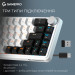 GamePro Клавіатура GamePro Asgard Valhalla MK210W Pro 65 RGB Wireless/Bluetooth/USB White (MK210W Pro)