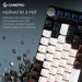 GamePro Клавіатура GamePro Asgard Valhalla MK160B Pro 75 RGB Wireless/Bluetooth/USB Black (MK160B Pro)