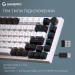 GamePro Клавіатура GamePro Asgard Valhalla MK160W Pro 75 RGB Wireless/Bluetooth/USB White (MK160W Pro)