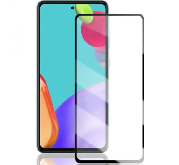 Скло захисне PowerPlant Full screen Samsung Galaxy A52, Black (GL609819)