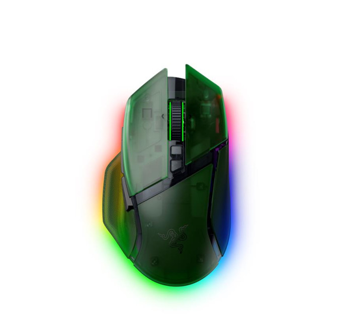 Razer Мишка Razer Basilisk V3 Pro 35K Wireless/Bluetooth/USB Phantom Green (RZ01-05240300-R3G1)