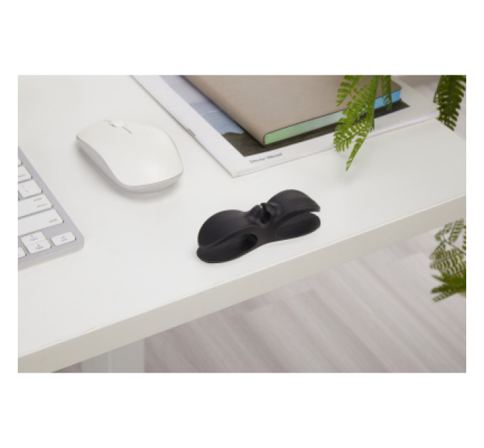 OfficePro Тримач для кабелю OfficePro CM001B, клейка основа, black (CM001B)