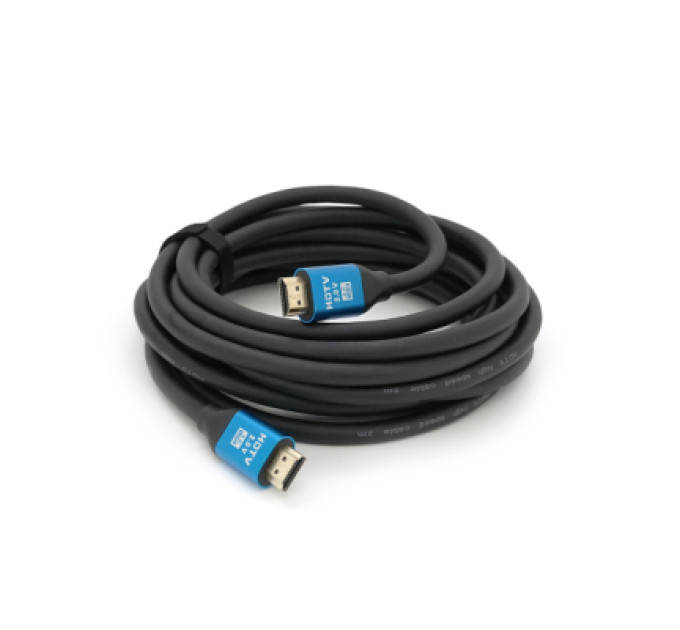 Merlion Кабель мультимедійний HDMI M to HDMI M 5.0m V2.0 4Kx2K black Merlion (YT-HDMI(M)/(M)4KV2.0-5.0m/19119)